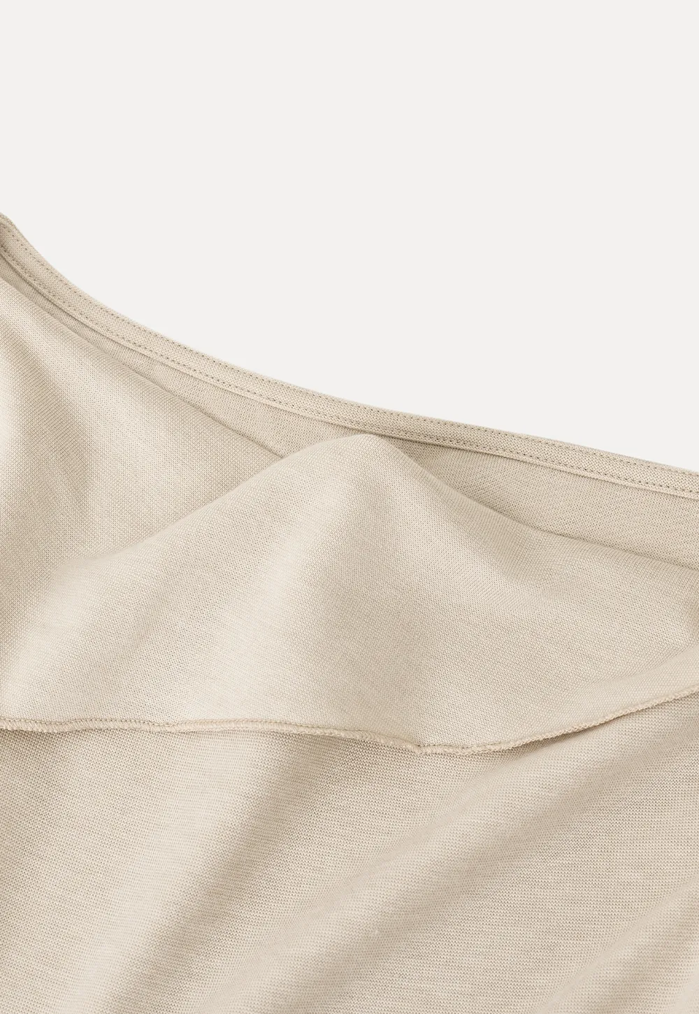 Asymmetrical Draped Cowl Neck Sleeveless Top