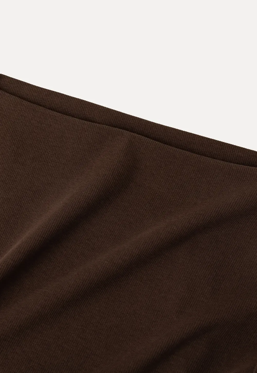 Off Shoulder Cap Sleeve Fitted Tshirt