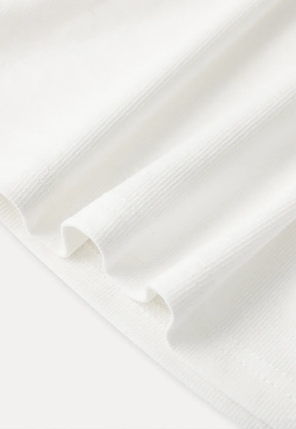 Round Neck Short Sleeve T Shirt With Front Placket Detail