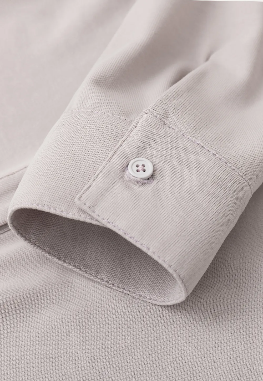 Collared Long Sleeve T Shirt