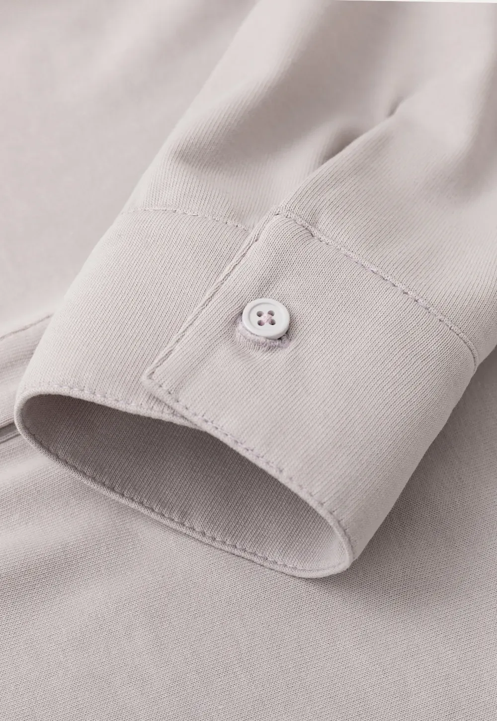 Collared Long Sleeve T Shirt
