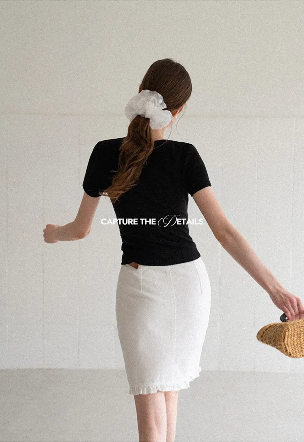 Fitted Crew Neck Short Sleeve T Shirt