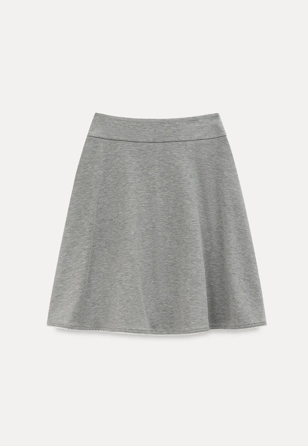 Ruched Side Detail Short Sleeve Top and A Line Skirt