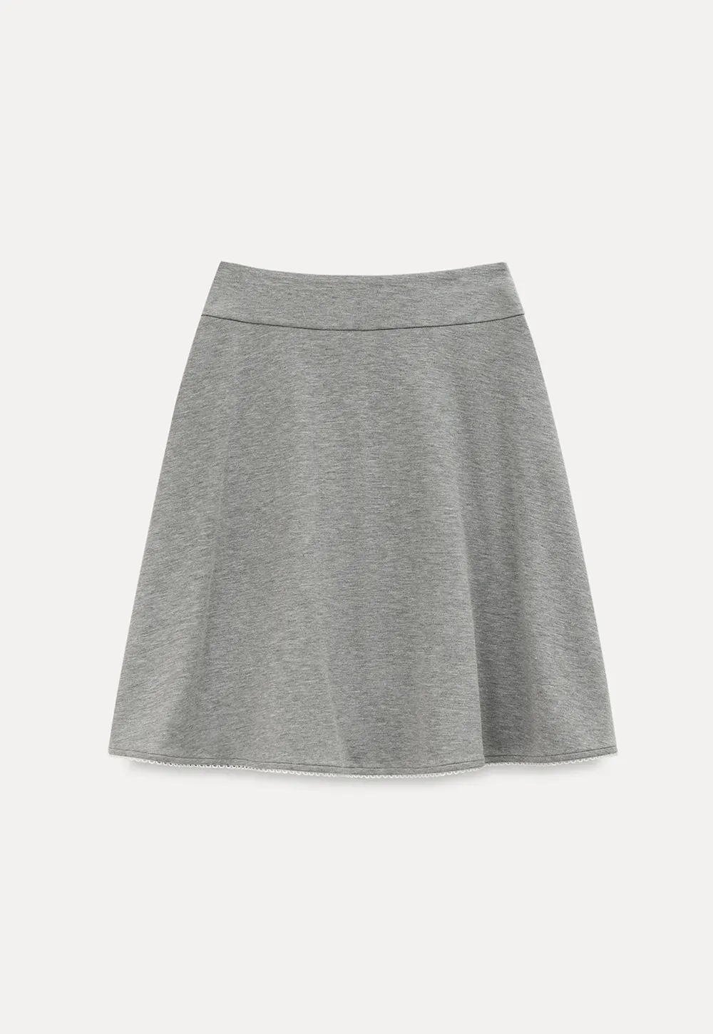 Ruched Side Detail Short Sleeve Top and A Line Skirt