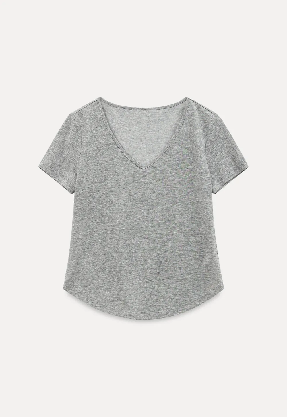 Lace Trim Drawstring Neckline Short Sleeve T Shirt