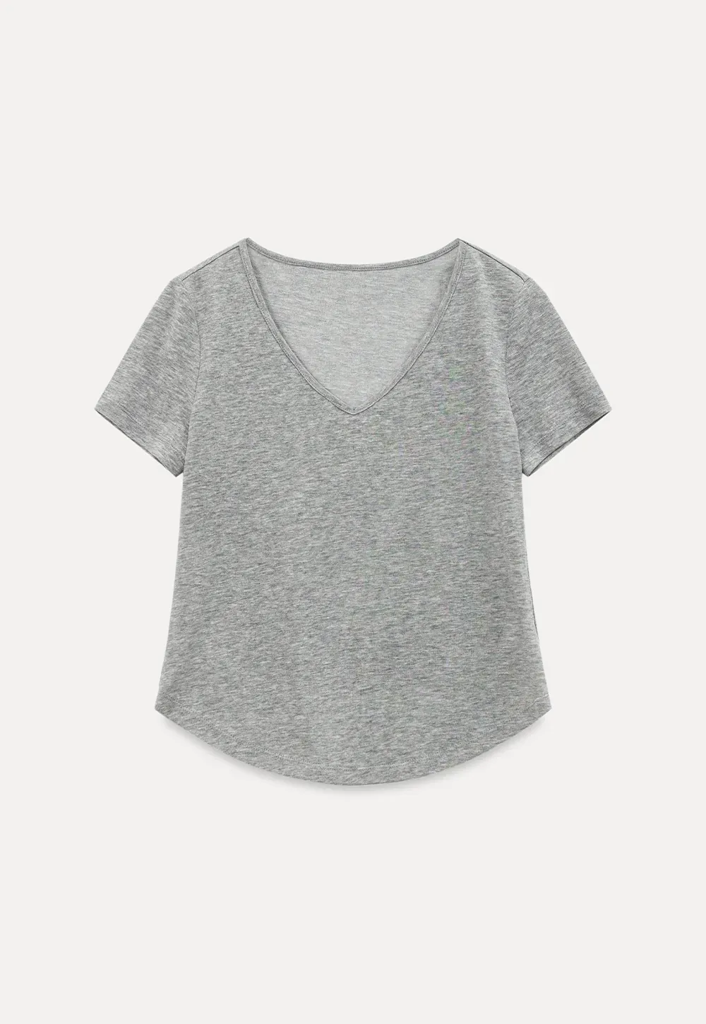 Lace Trim Drawstring Neckline Short Sleeve T Shirt
