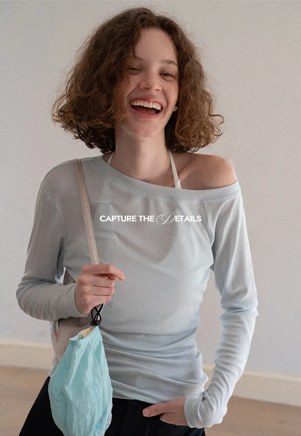 Asymmetrical One Shoulder Long Sleeve Top