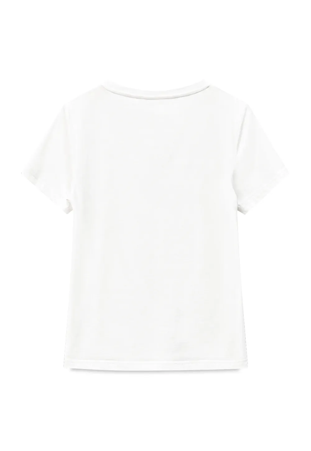 Floral Embroidery Crewneck Short Sleeve T Shirt