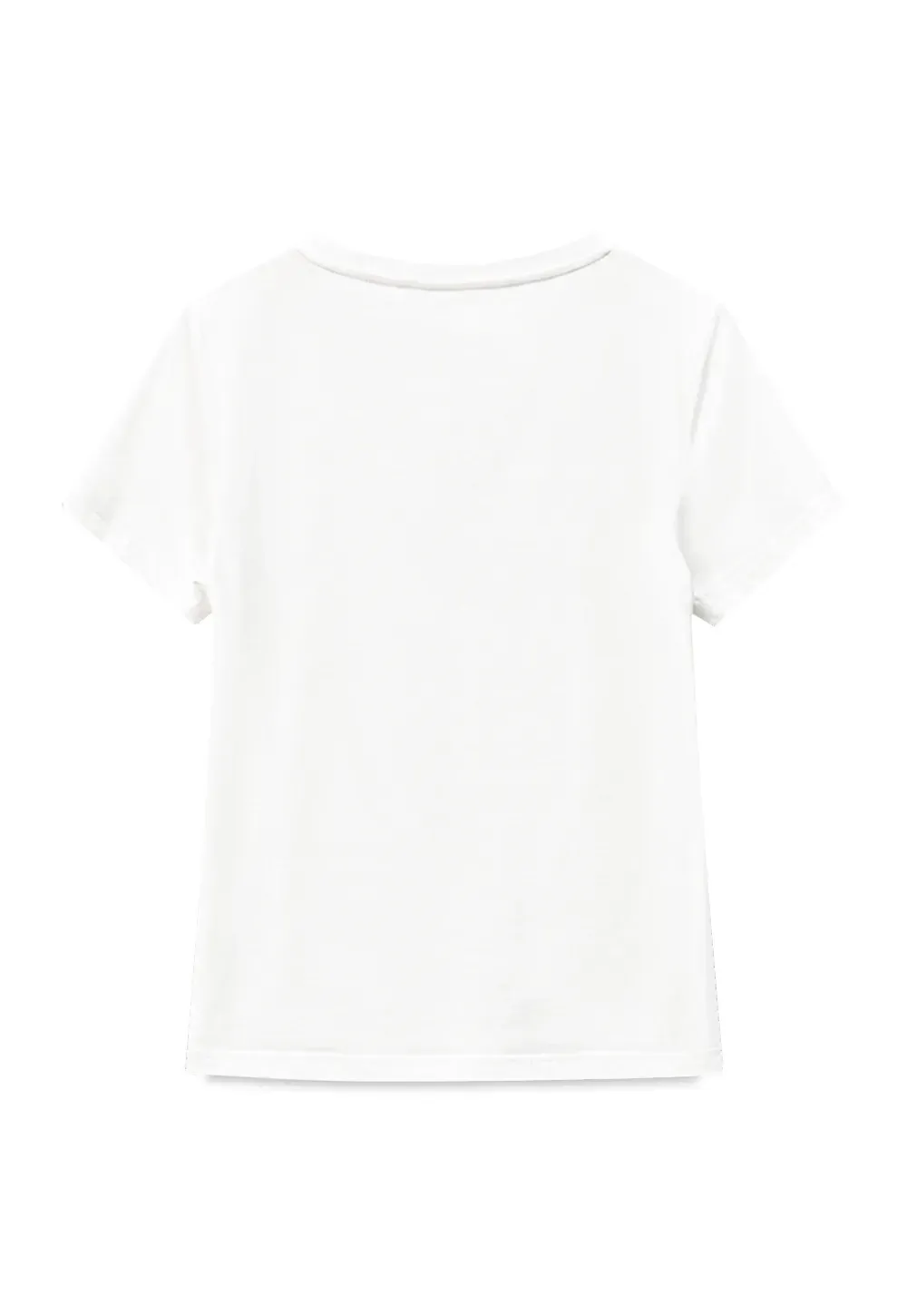 Floral Embroidery Crewneck Short Sleeve T Shirt