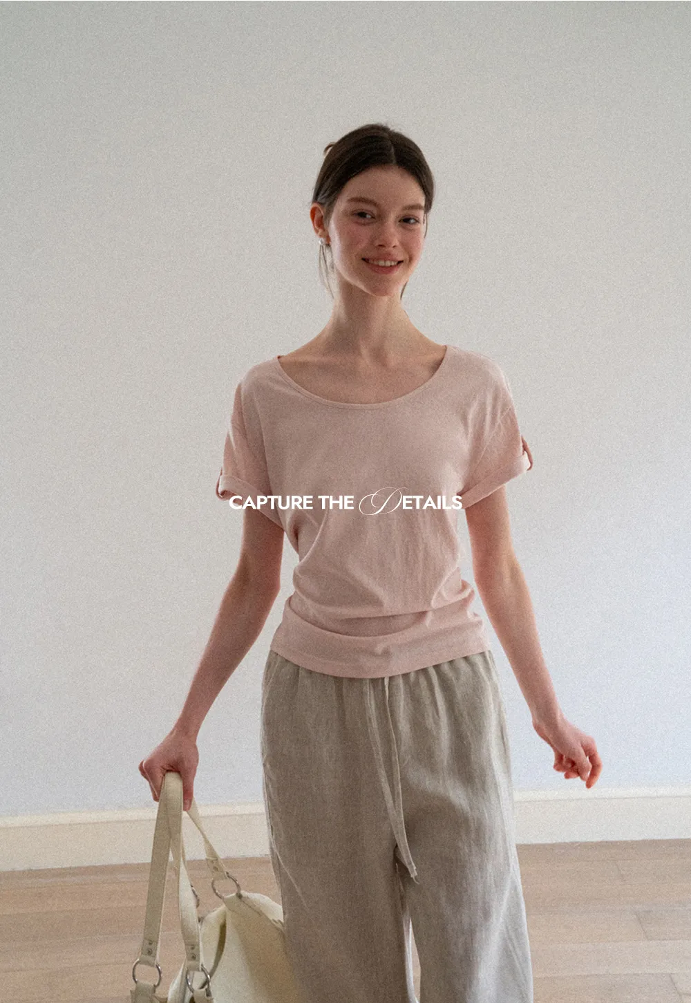 Relaxed Fit Round Neck Short Sleeve T Shirt