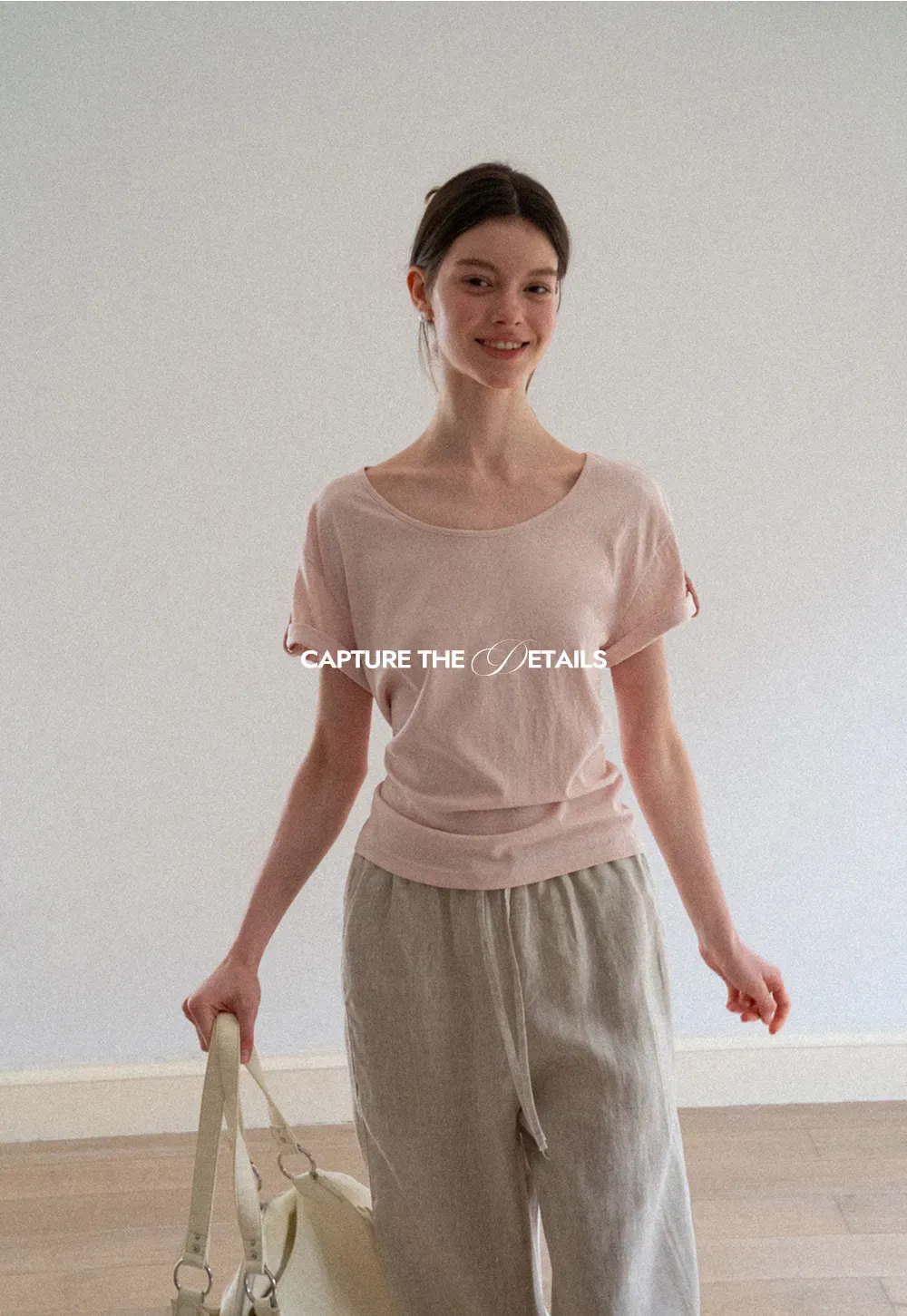 Relaxed Fit Round Neck Short Sleeve T Shirt