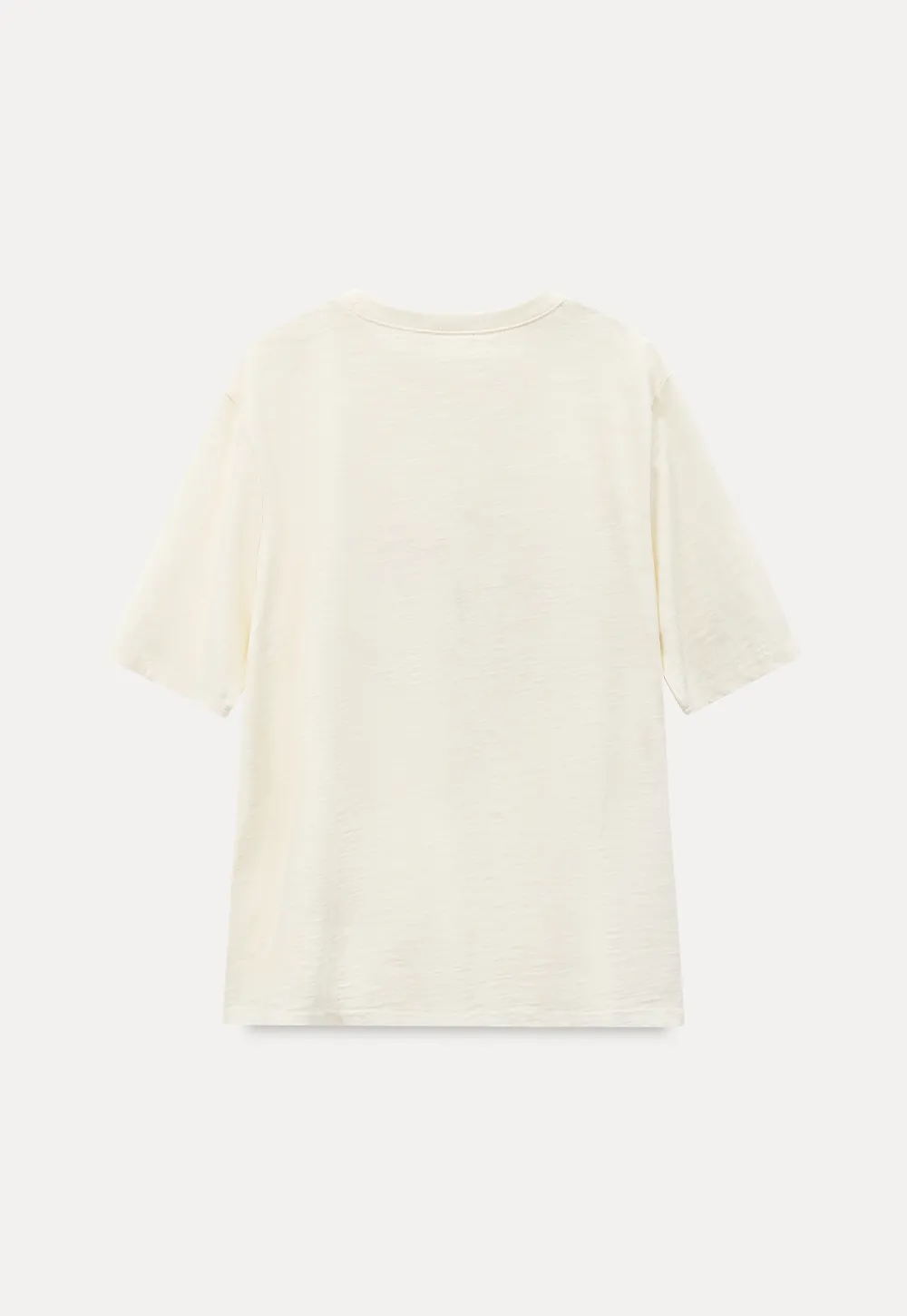 Embroidered Floral Print Oversized T Shirt