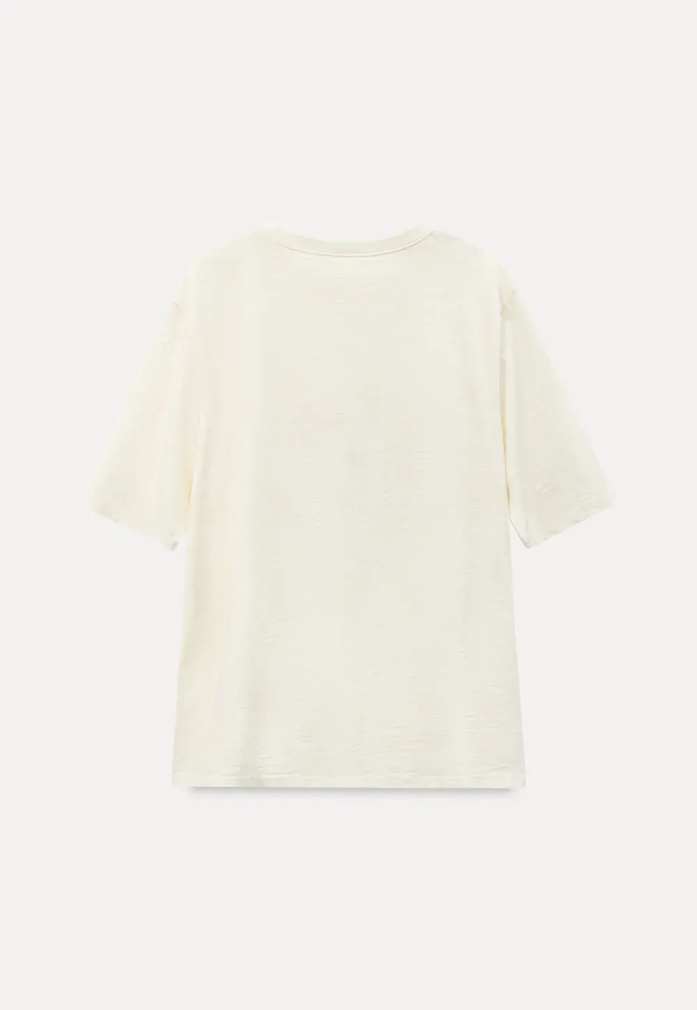 Embroidered Floral Print Oversized T Shirt
