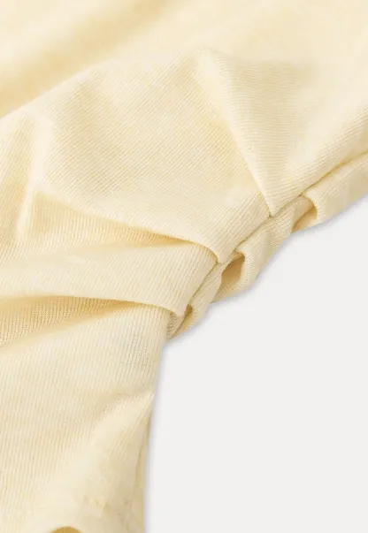 Short Sleeve T Shirt with Ruched Hem