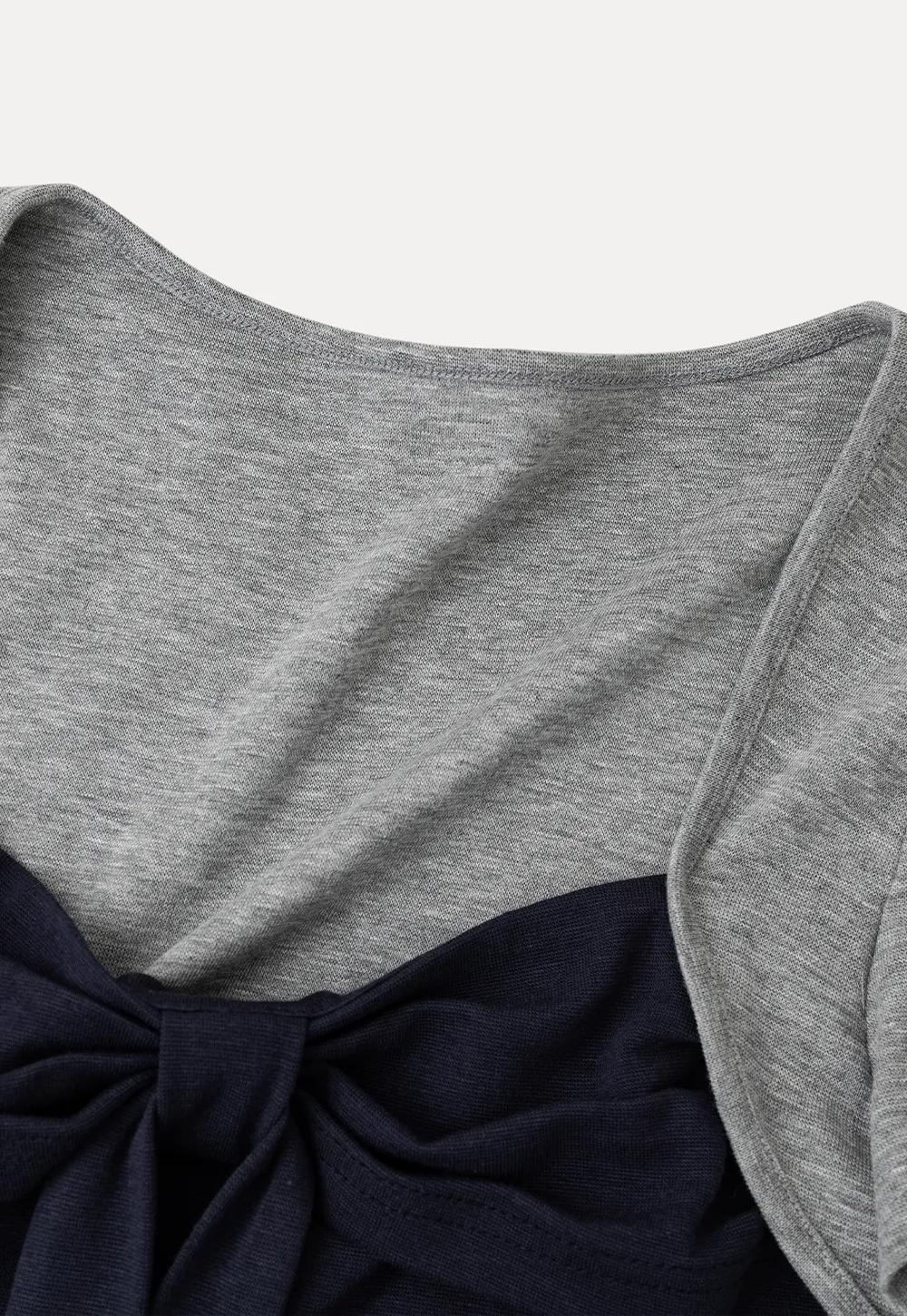 Square Neck Tie Front Short Sleeve Top