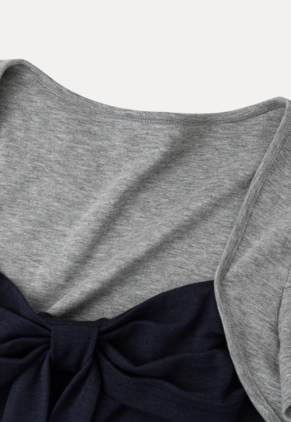 Square Neck Tie Front Short Sleeve Top