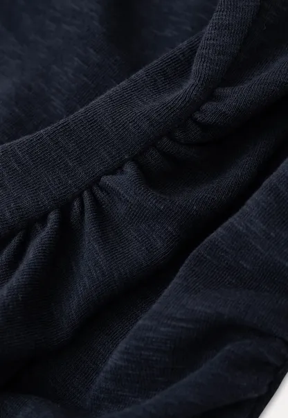 V Neck Short Sleeve Fitted T Shirt