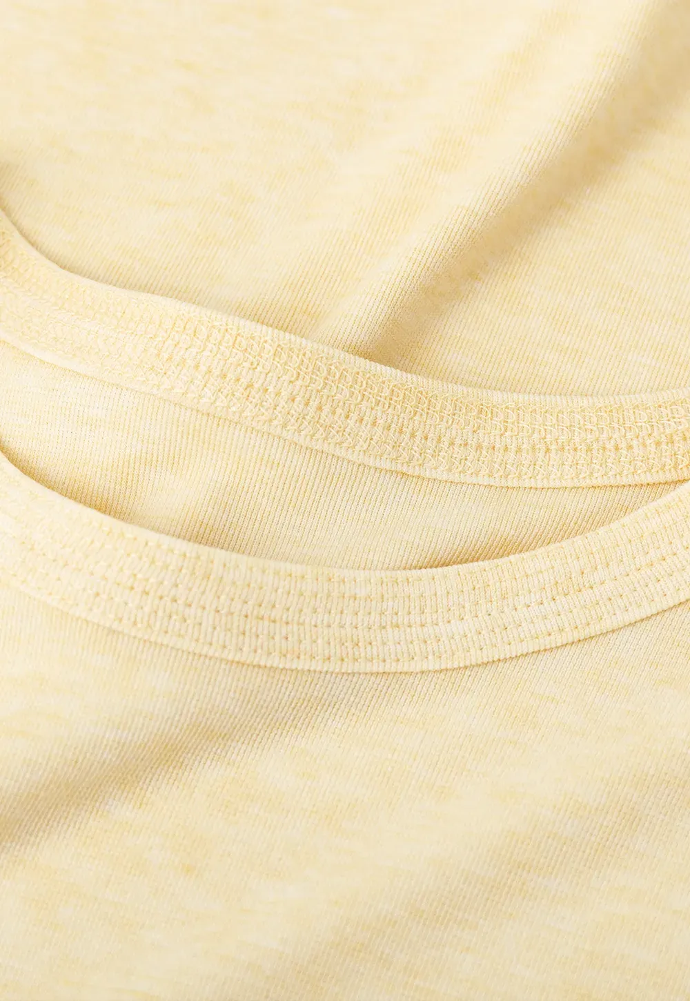 Round Neck Short Sleeve Fitted T Shirt