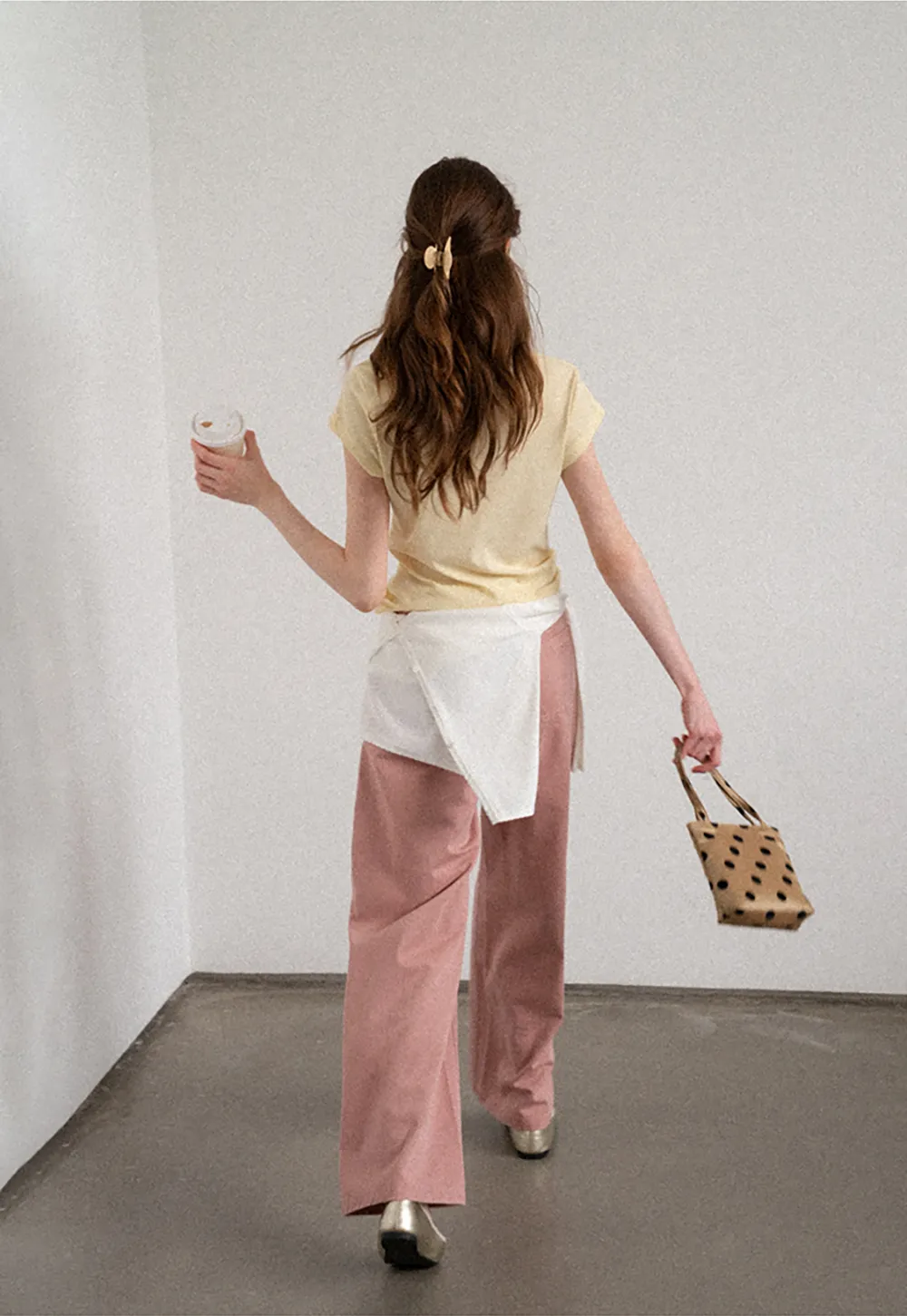 Round Neck Short Sleeve Fitted T Shirt