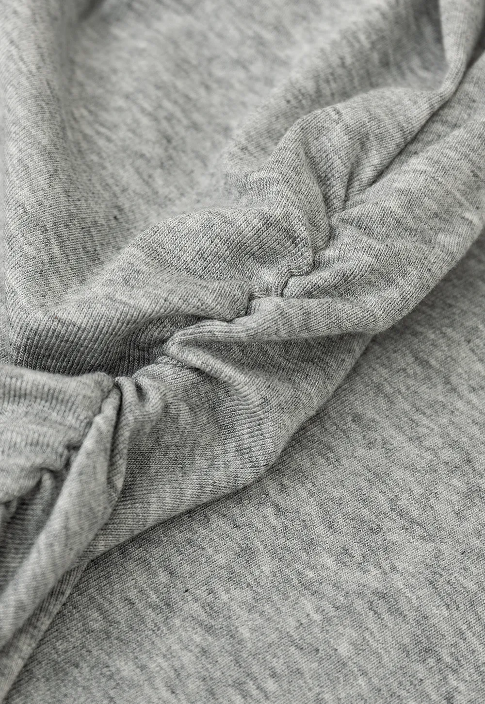 Asymmetric Draped Neckline Short Sleeve T Shirt