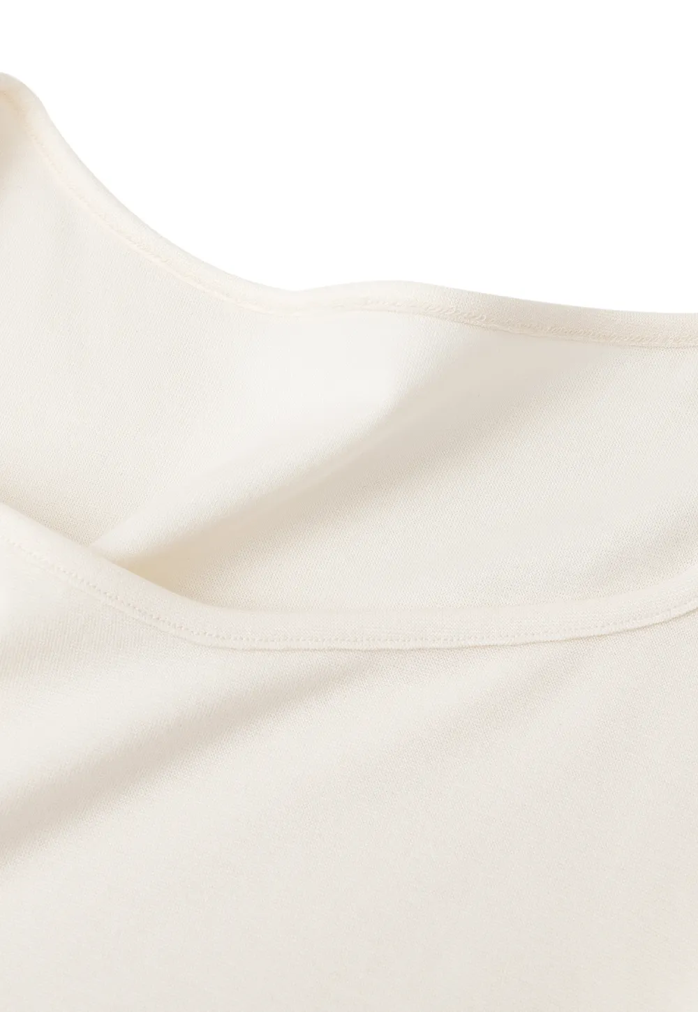 Scalloped Hem V Neck Short Sleeve Knit Tshirt