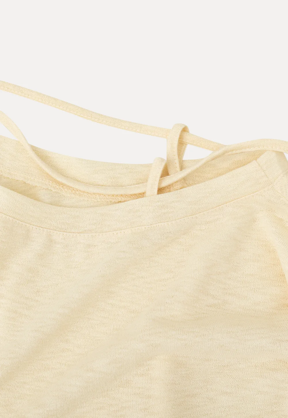 Asymmetrical Shoulder Knit Top Long Sleeve