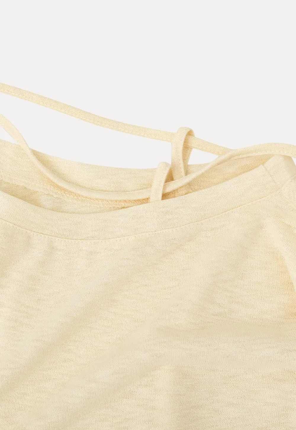 Asymmetrical Shoulder Knit Top Long Sleeve