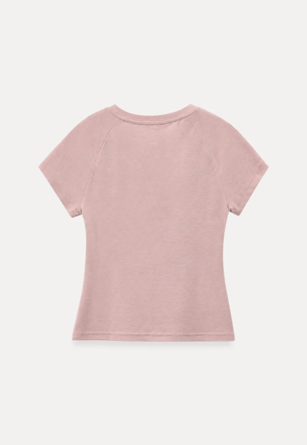 Slim Fit Round Neck Short Sleeve Tshirt
