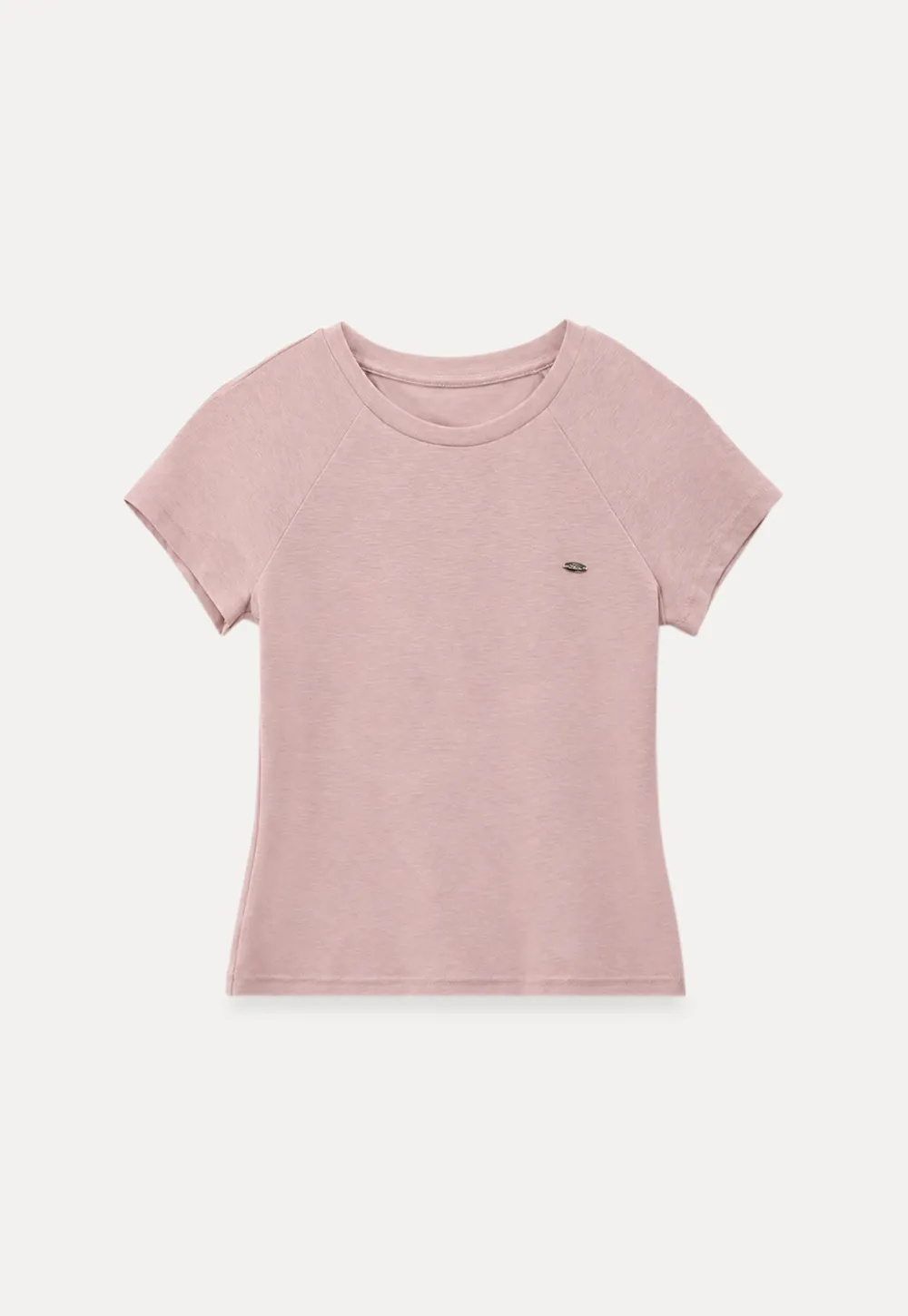 Slim Fit Round Neck Short Sleeve Tshirt