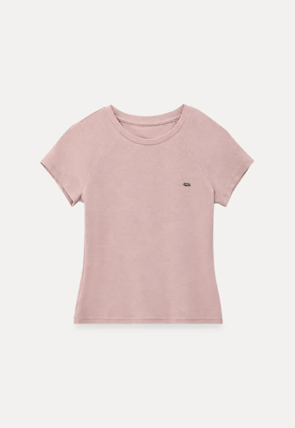Slim Fit Round Neck Short Sleeve Tshirt