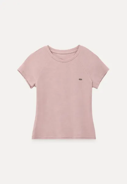 Slim Fit Round Neck Short Sleeve Tshirt