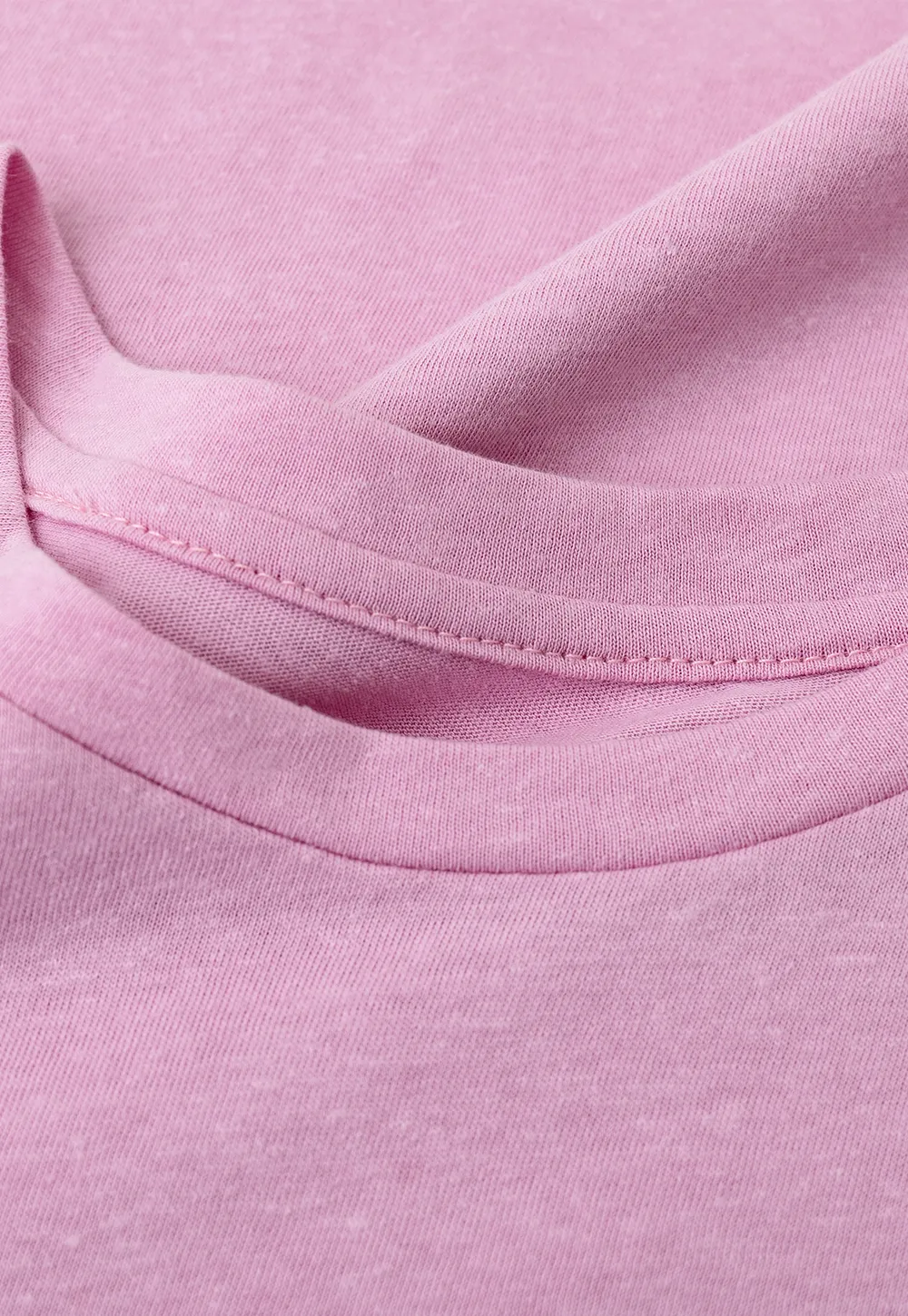 Embroidered Bow Detail Crew Neck Short Sleeve Tshirt