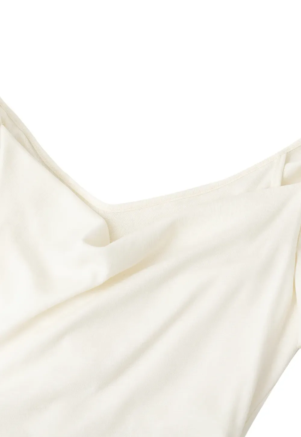 Ruffled Cap Sleeve Square Neck Draped Top