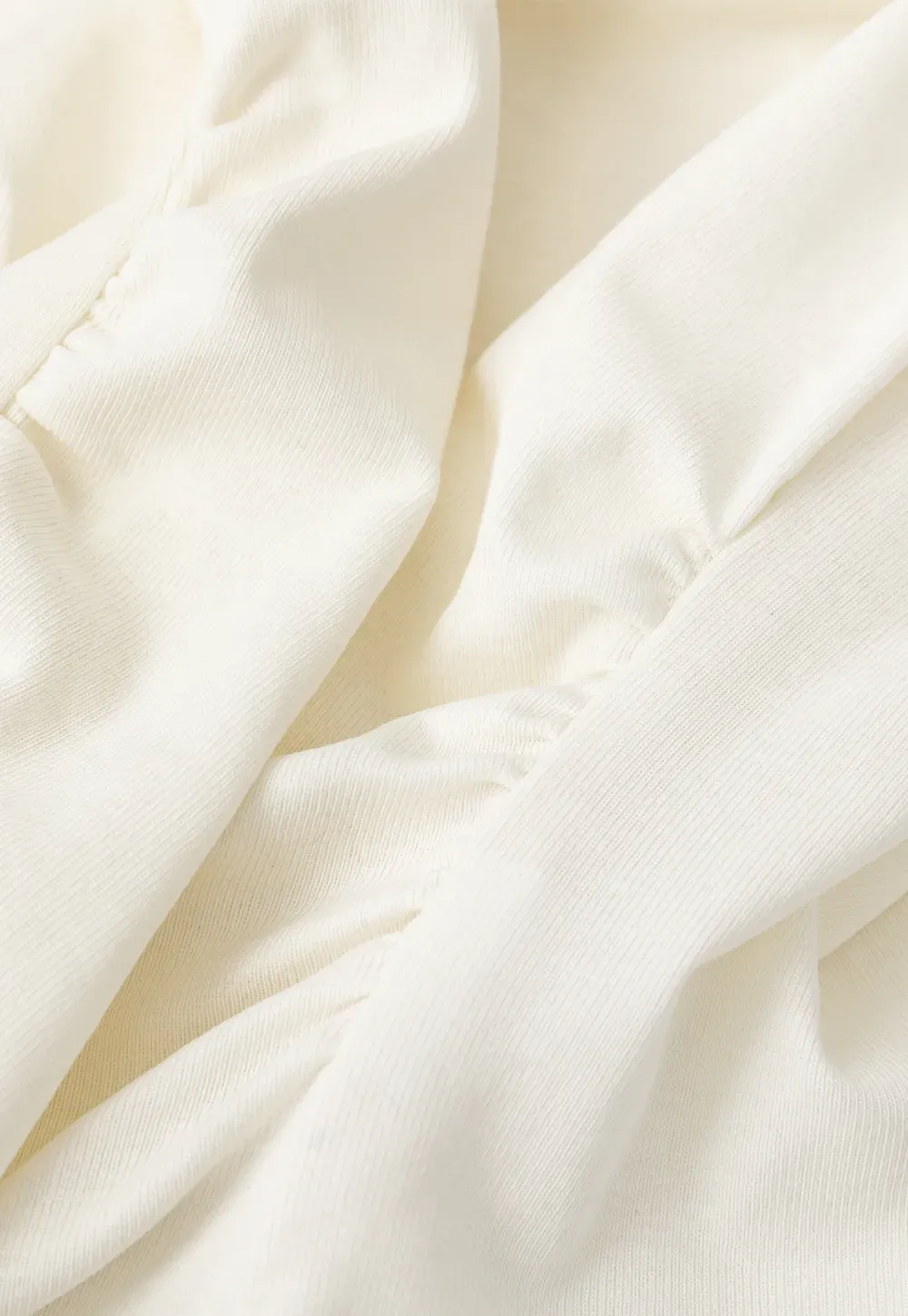 Ruffled Cap Sleeve Square Neck Draped Top