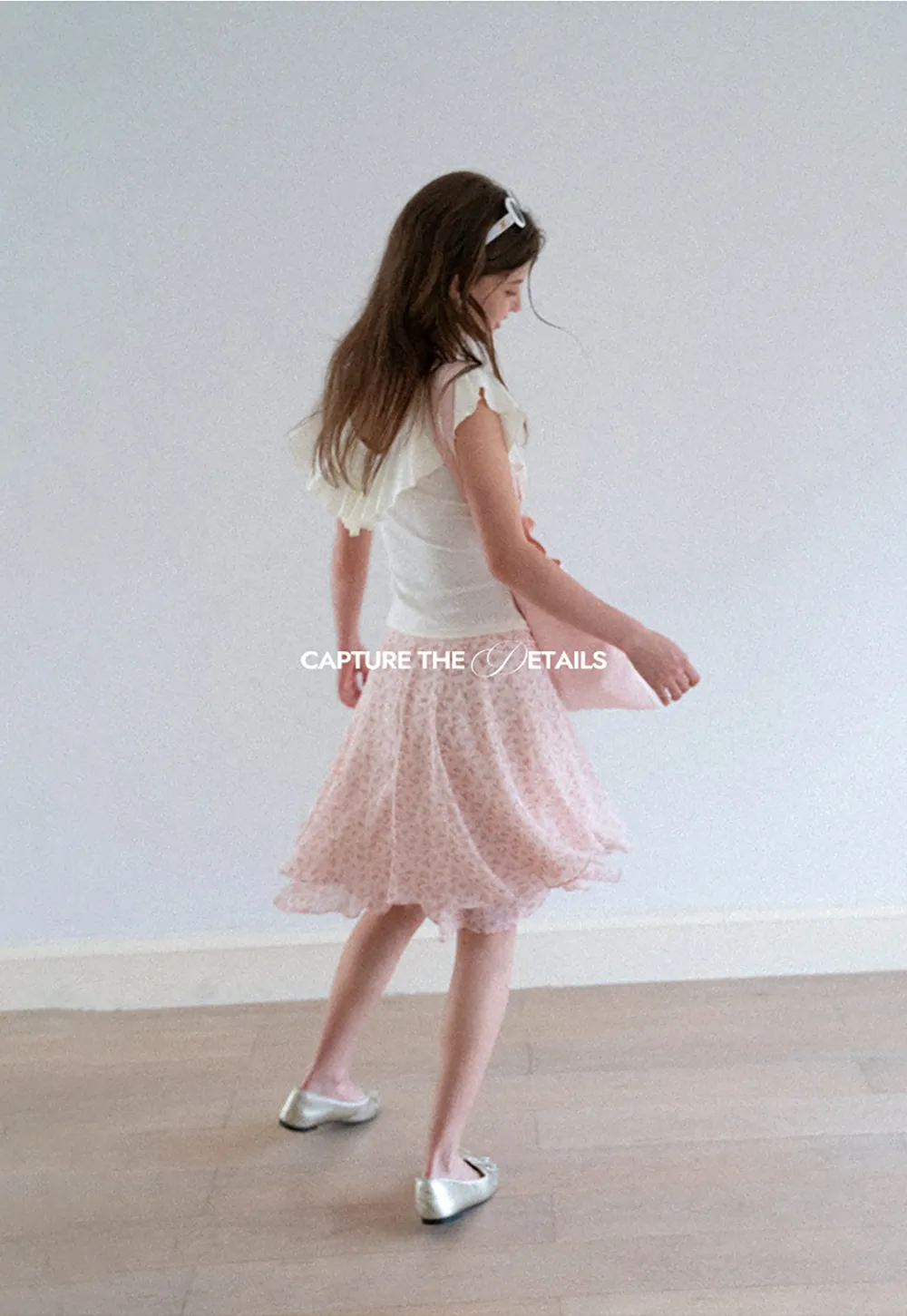 Ruffled Cap Sleeve Square Neck Draped Top