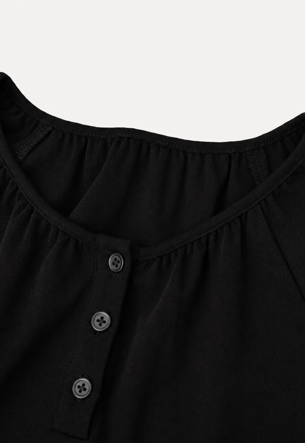 Short Sleeve Henley Neck Tshirt