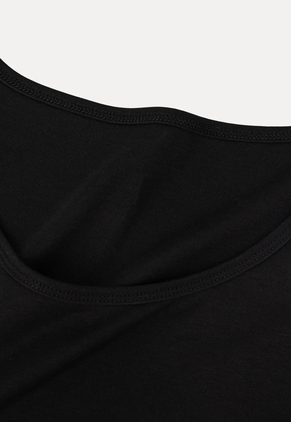 Back Cutout Bow Tie Cropped Tshirt