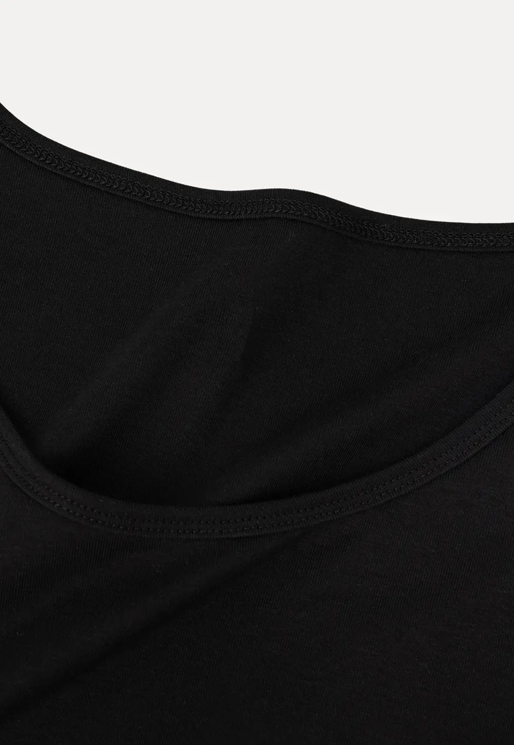 Back Cutout Bow Tie Cropped Tshirt