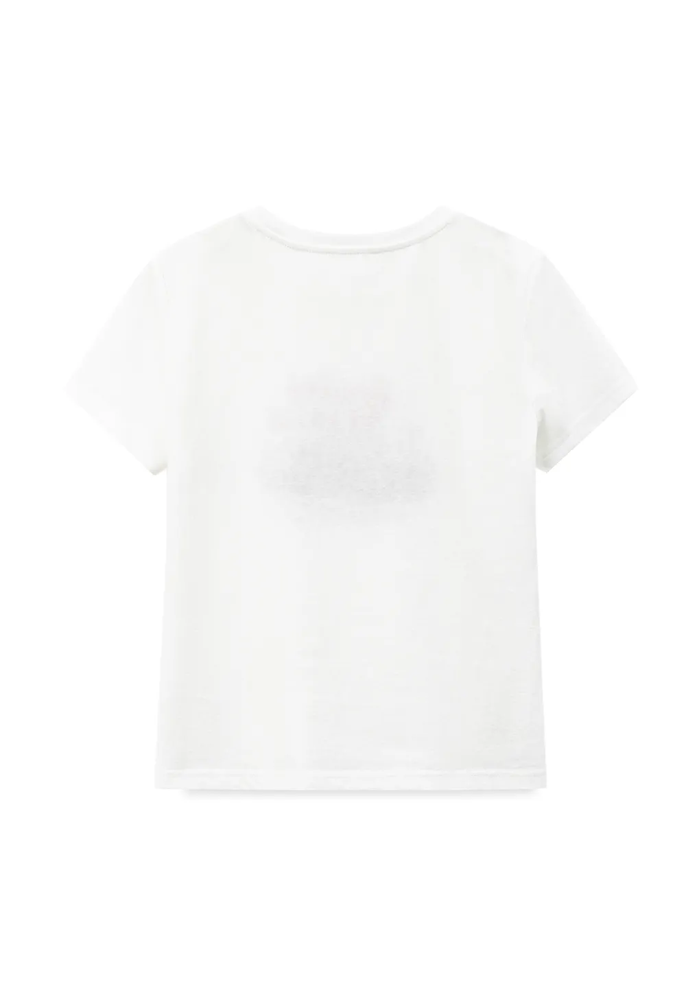 Cropped Graphic Print Tshirt
