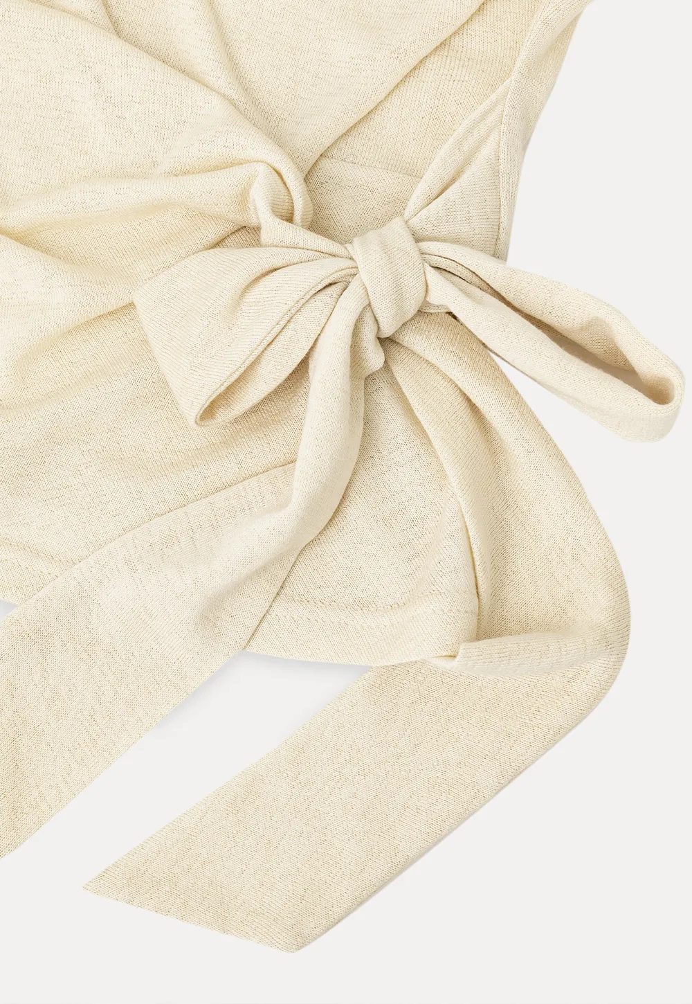 Asymmetrical Draped Wrap Top Tshirt
