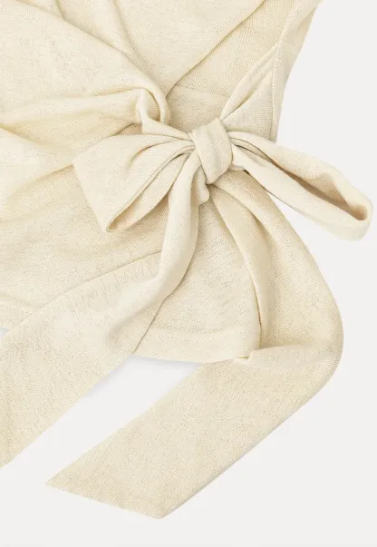 Asymmetrical Draped Wrap Top Tshirt