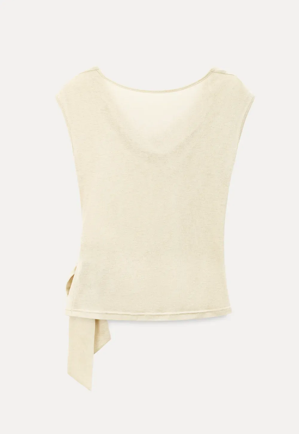 Asymmetrical Draped Wrap Top Tshirt