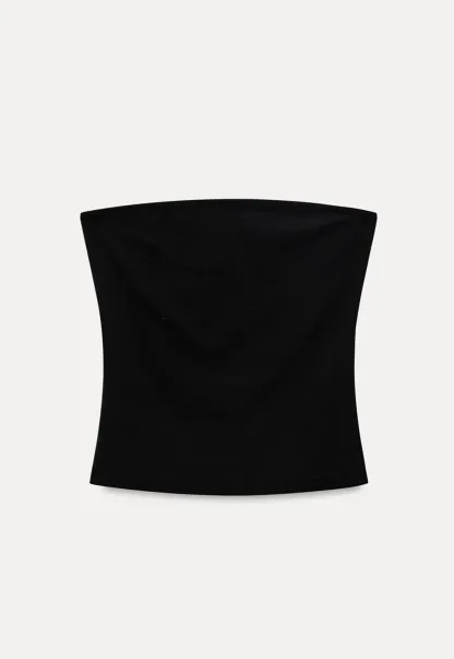 Asymmetrical Sheer Panel Off Shoulder T Shirt