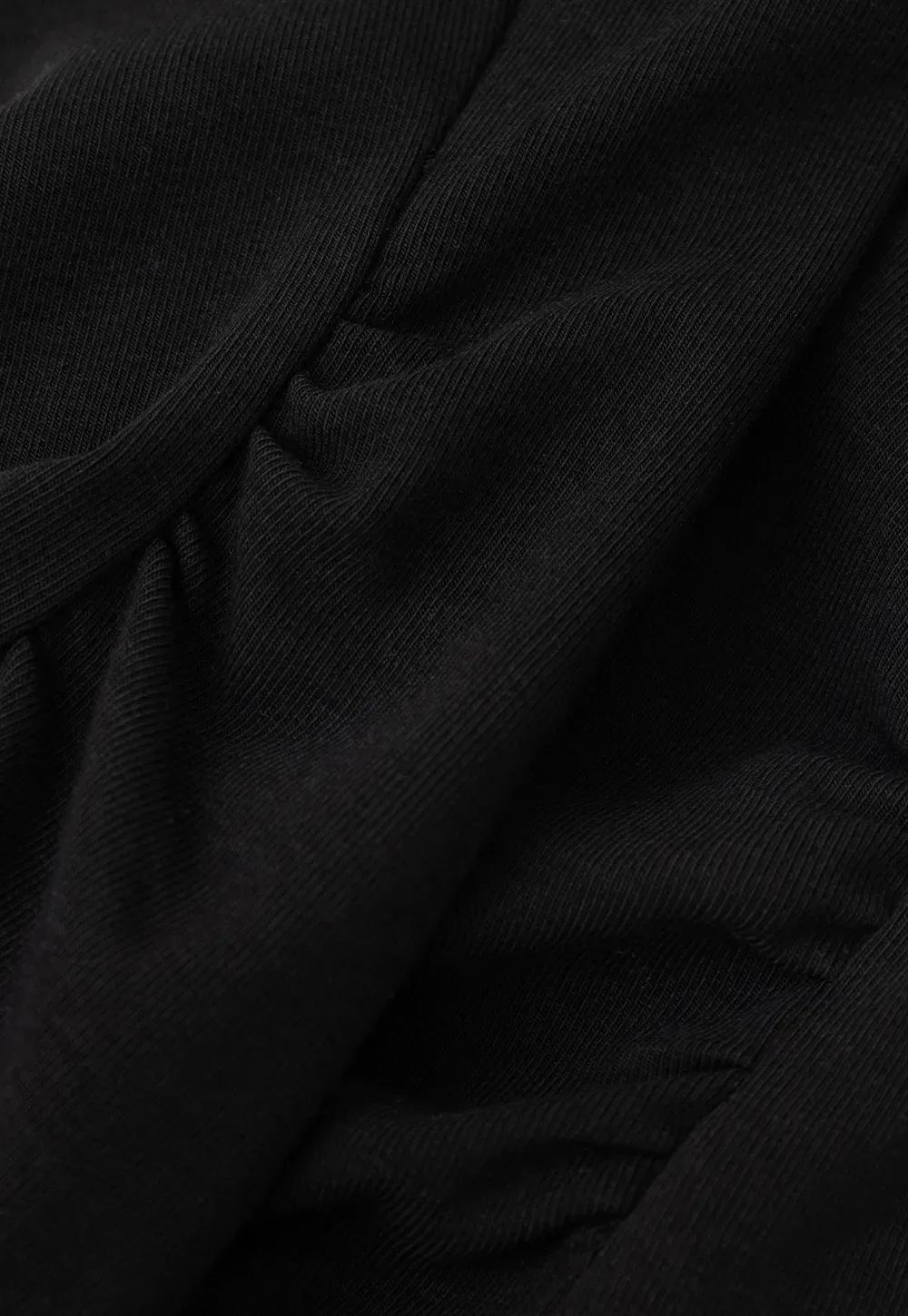 Asymmetrical One Shoulder Ruched Top