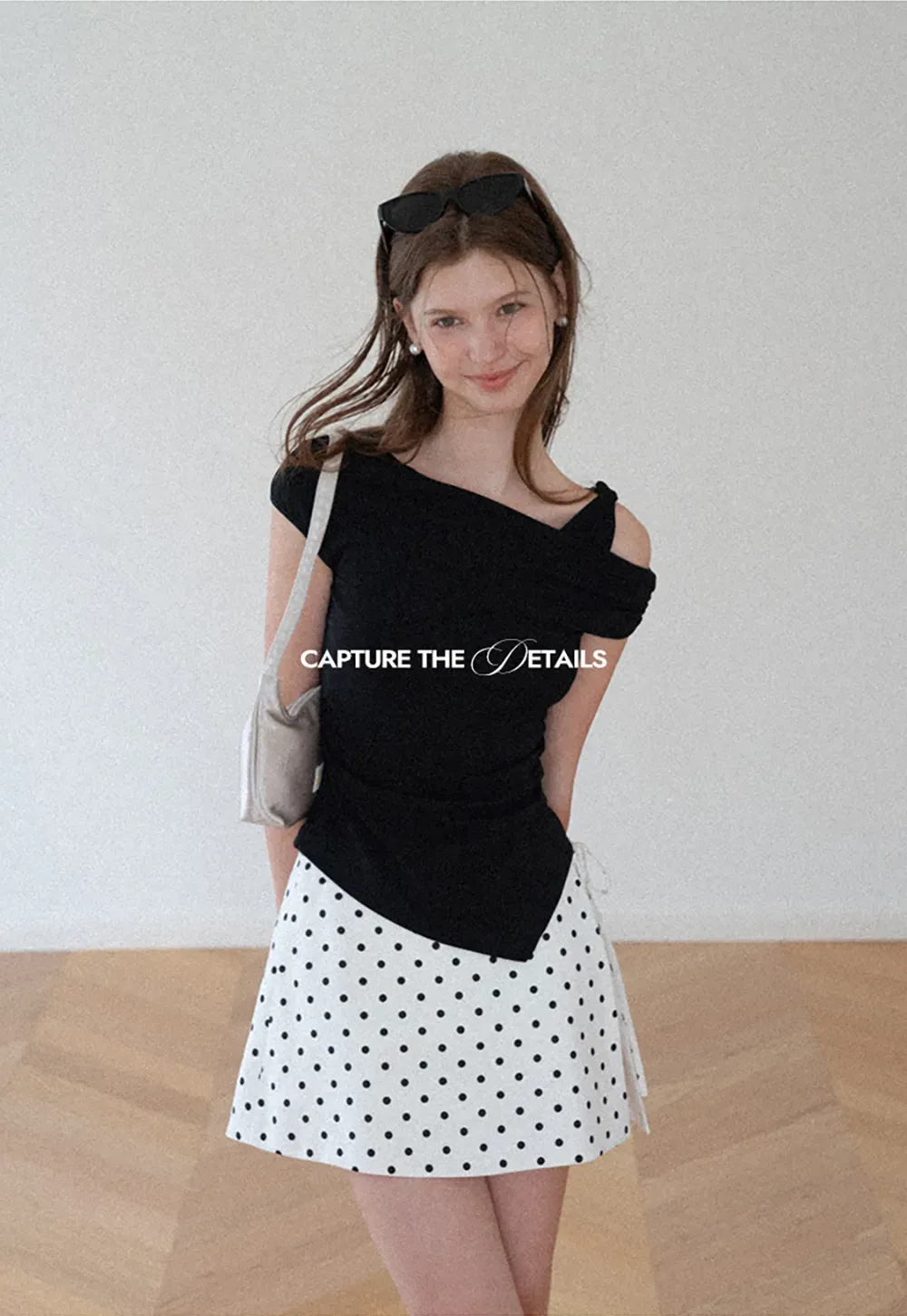 Asymmetrical One Shoulder Ruched Top