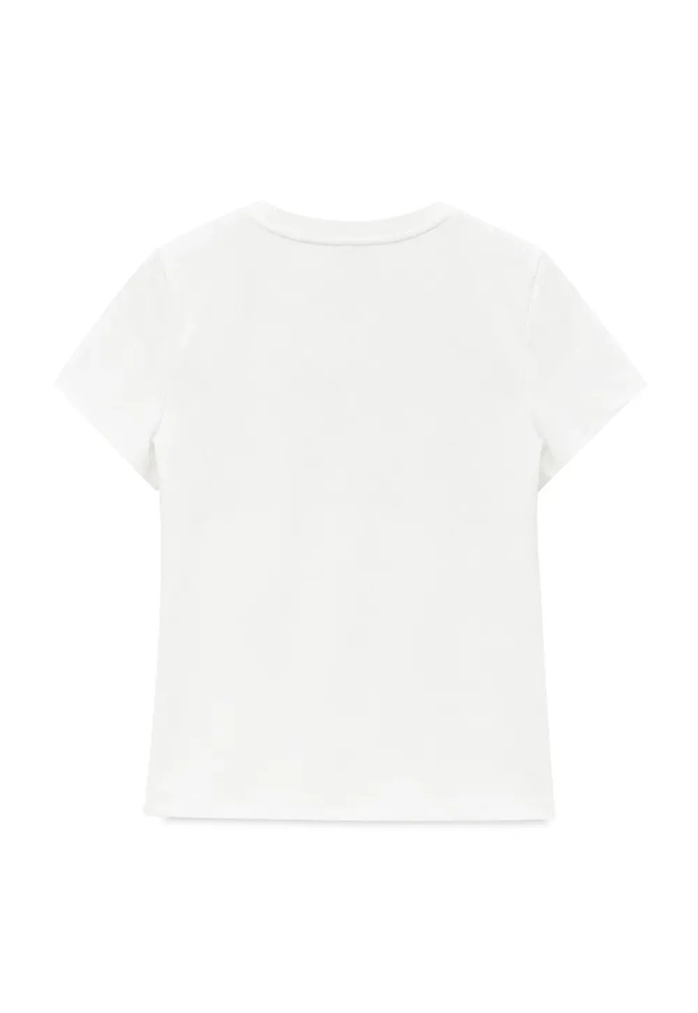 Floral Print Short Sleeve Crew Neck Tshirt