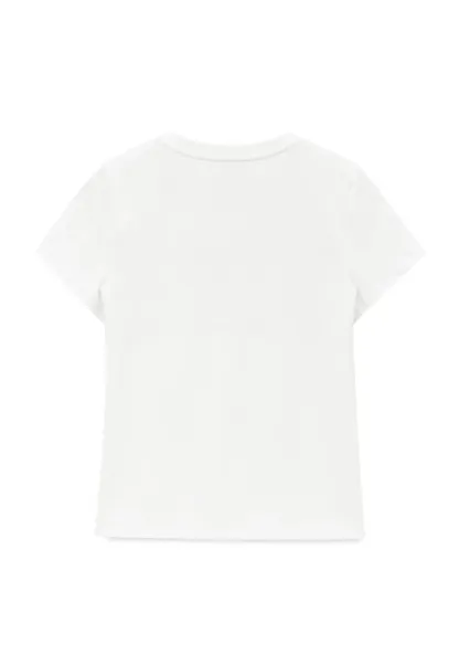 Floral Print Short Sleeve Crew Neck Tshirt