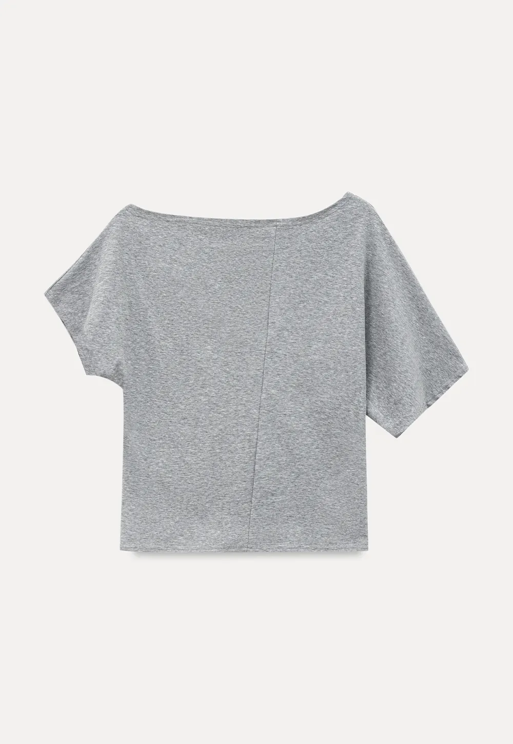 Off Shoulder Graphic Print T Shirt