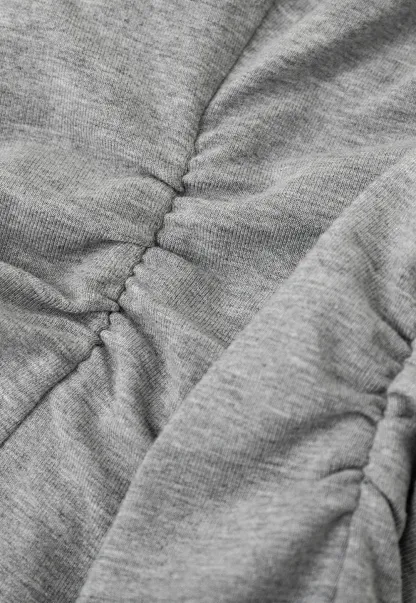 T-shirt à col en V, manches courtes et imprimé graphique