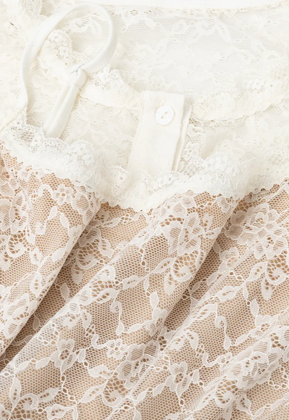 Lace Trim Cropped Long Sleeve Knit Top